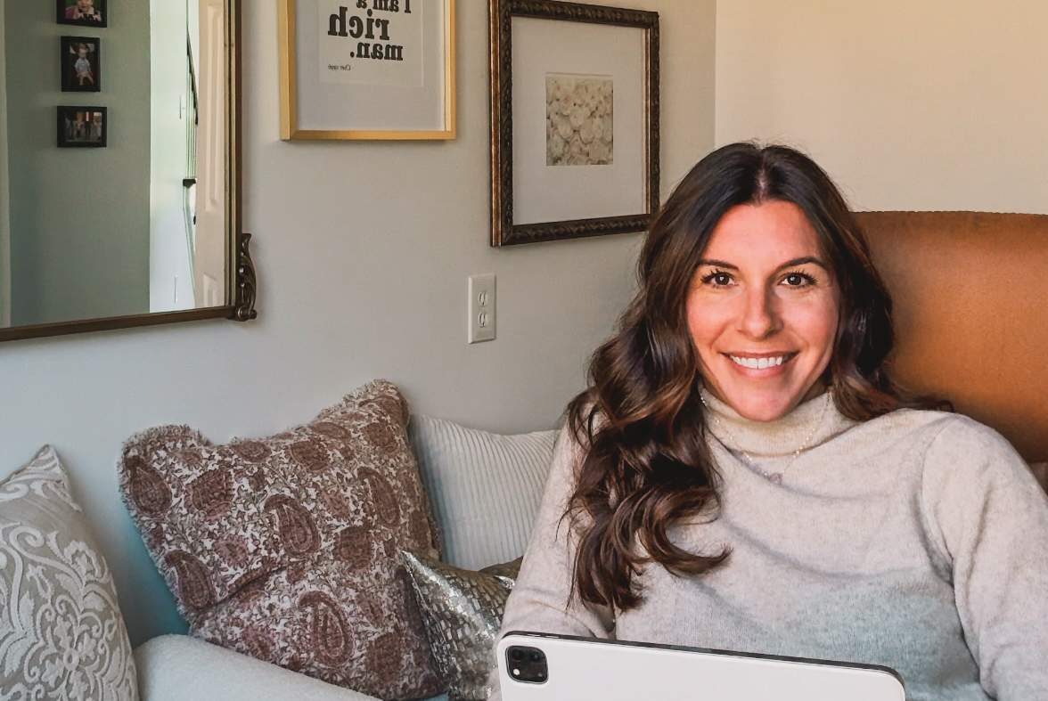 Author Lauren Michele Fields—writer sharing her midlife transformation story in a book and on her social platforms